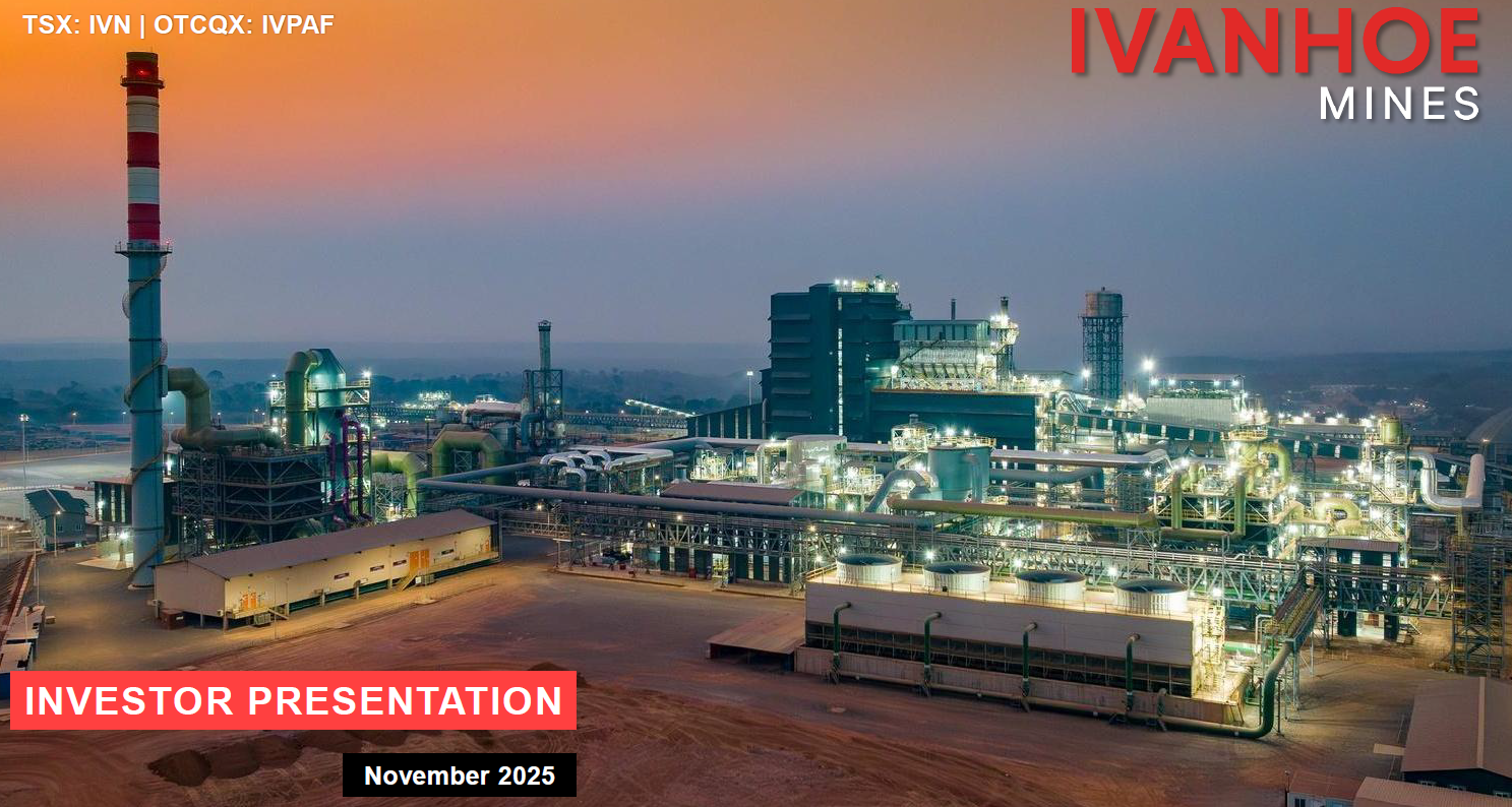 Ivanhoe Mines, Investor Presentation, November 2025