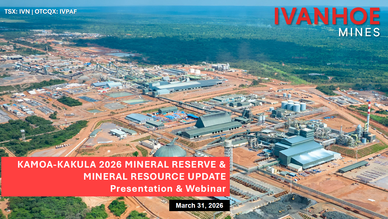 Kamoa-Kakula Mineral Reserve & Resource Webinar, March 2026
