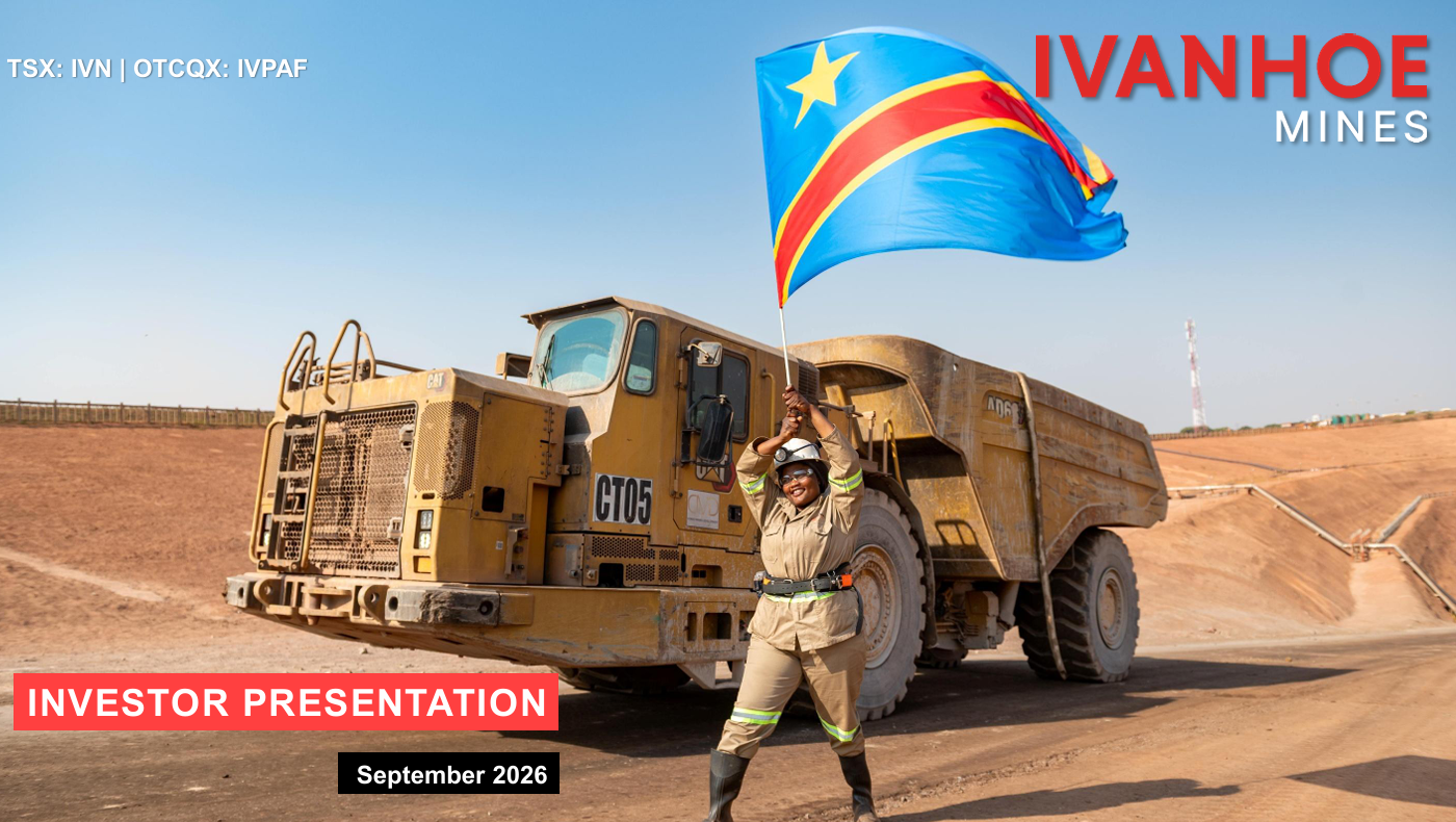 Ivanhoe Mines, Investor Presentation, September 2026